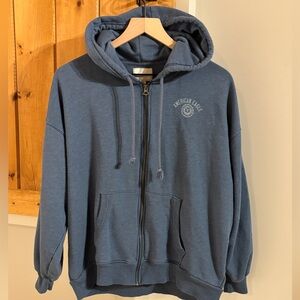 American Eagle oversized Zip-Up Hoodie